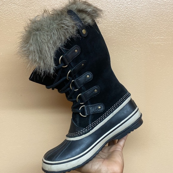 Sorel Joan Of Arctic Waterproof boots “Black Quarry” - Picture 11 of 17